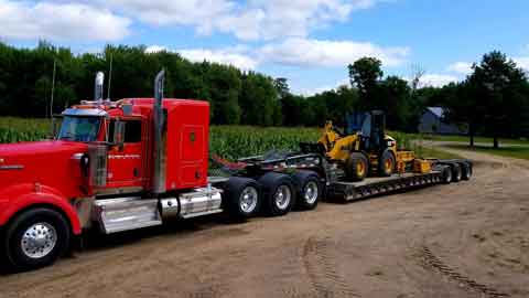 Heavy Equipment Hauling Central MN